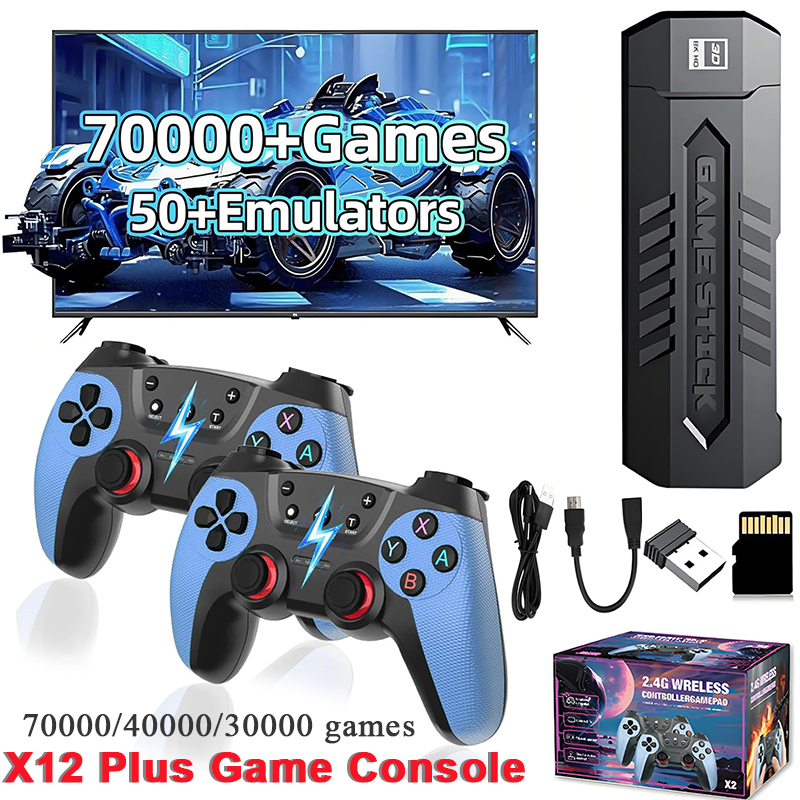 Gaming Console Gs5 - X2 Retro Game Stick with 128GB