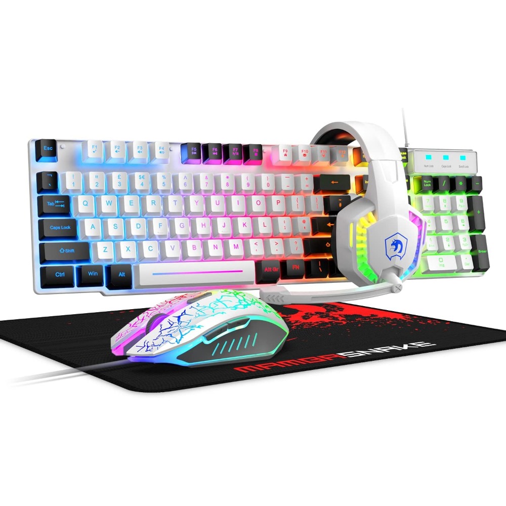 Gaming Console Uk - Enhanced RGB Backlit Keyboard and Mouse