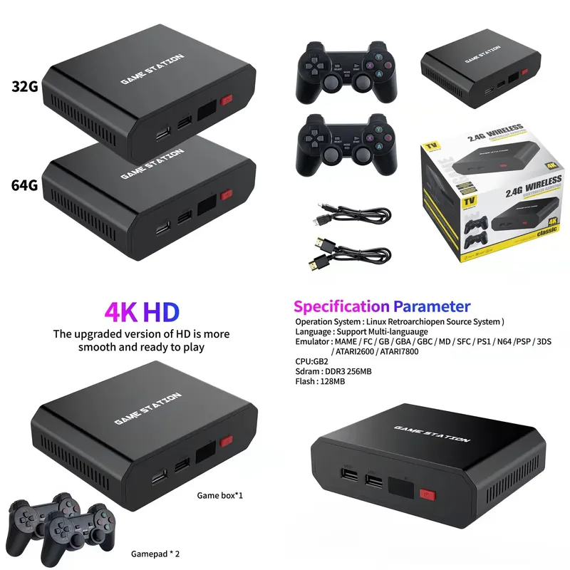 Gaming Console Video - M8plus HD Video Game Console Box