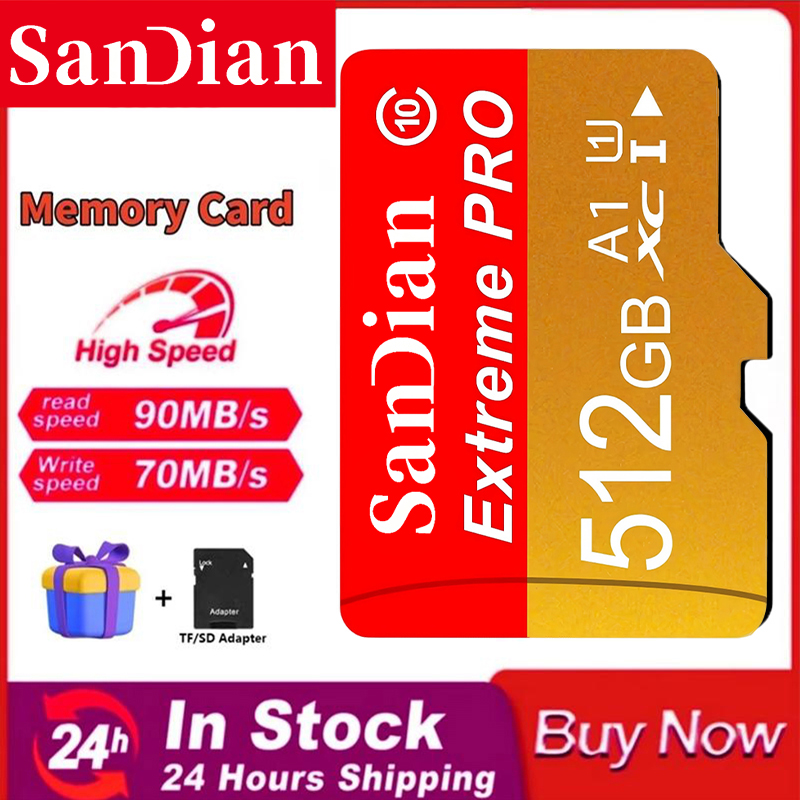 Gaming Console For Smart Tv - Memory Card 512GB Pro Micro TF