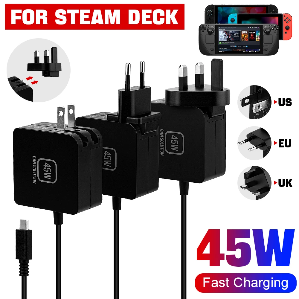 Gaming Console Uk - NEW 45W AC Adapter Fast Charger