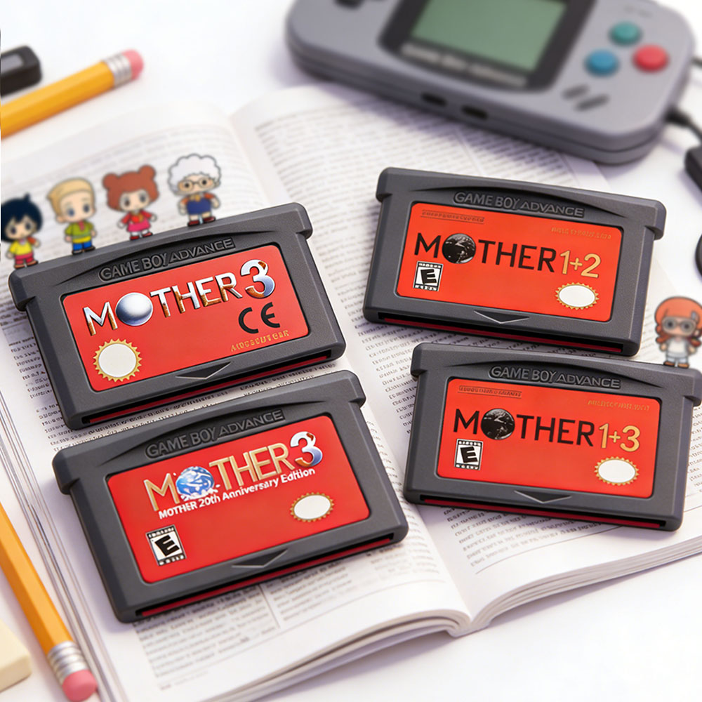 Gaming Console Video - Mother Series GBA Game Card Cartridge