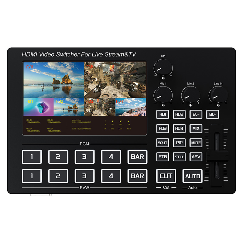Gaming Console Video - 1080P 4 Channel HDMI Live Streaming