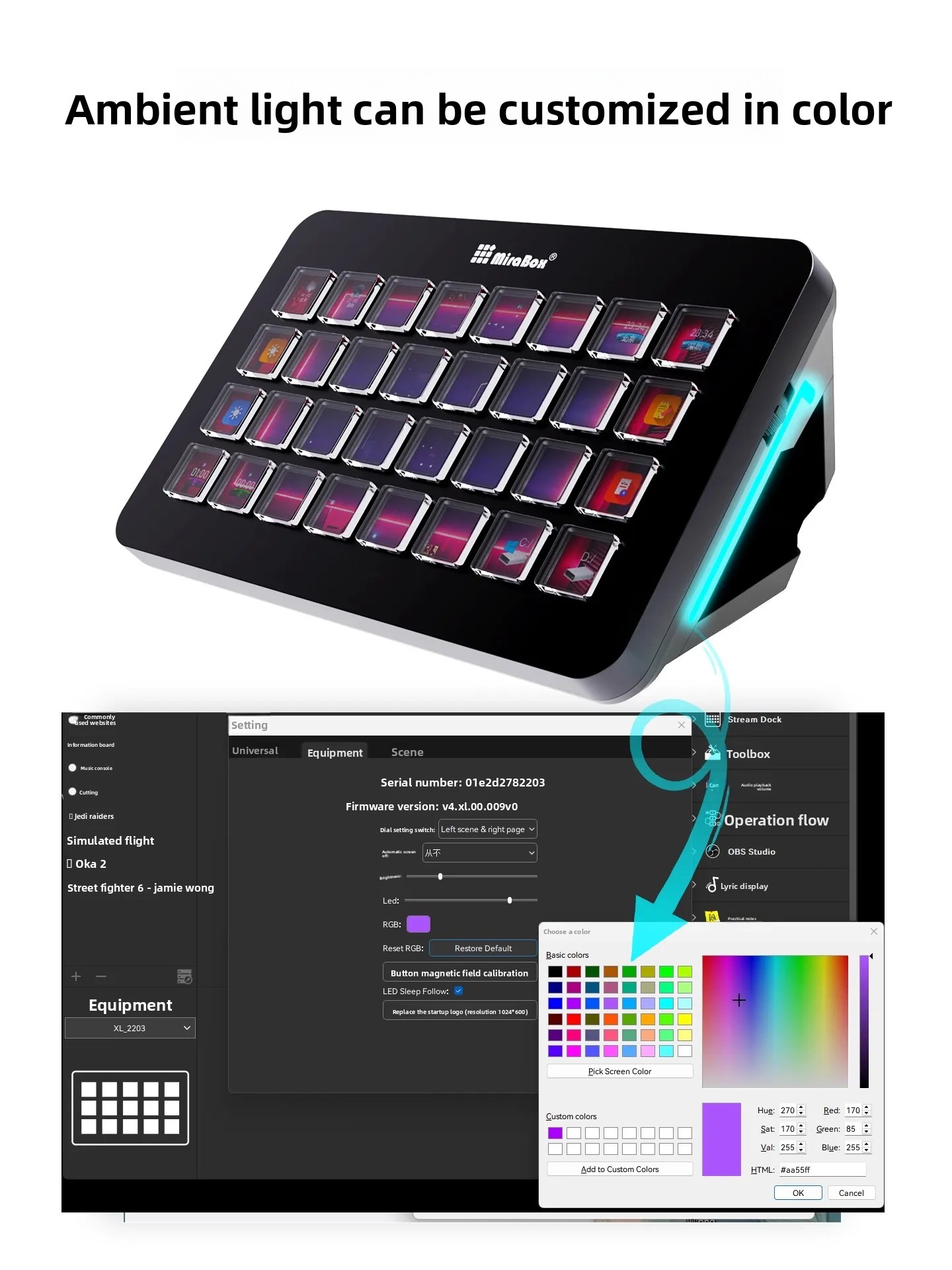 Mirabox XL Stream Deck Macro K - Gaming Console With Keyboard recension och pris