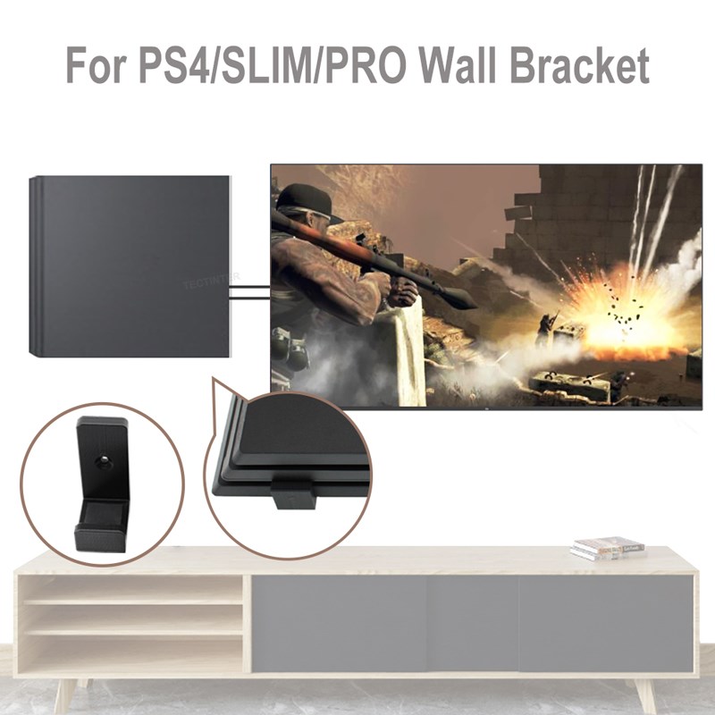 Wall Mount Holder For PS4 Cons - Gaming Console Best recension och pris