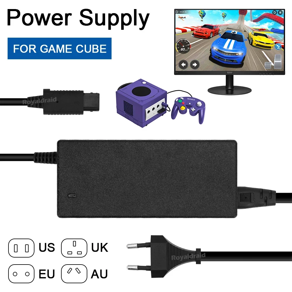 EU/US/UK/AU Plug AC Adapter Po - Gaming Console Uk recension och pris