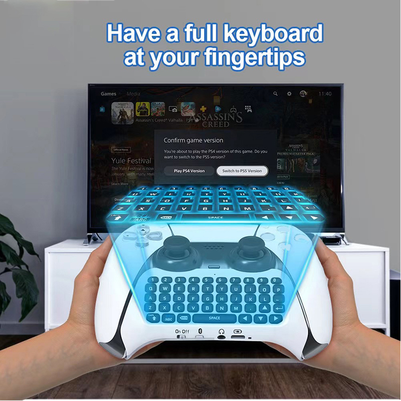 Wireless Bluetooth Keyboard Fo - Gaming Console With Keyboard recension och pris
