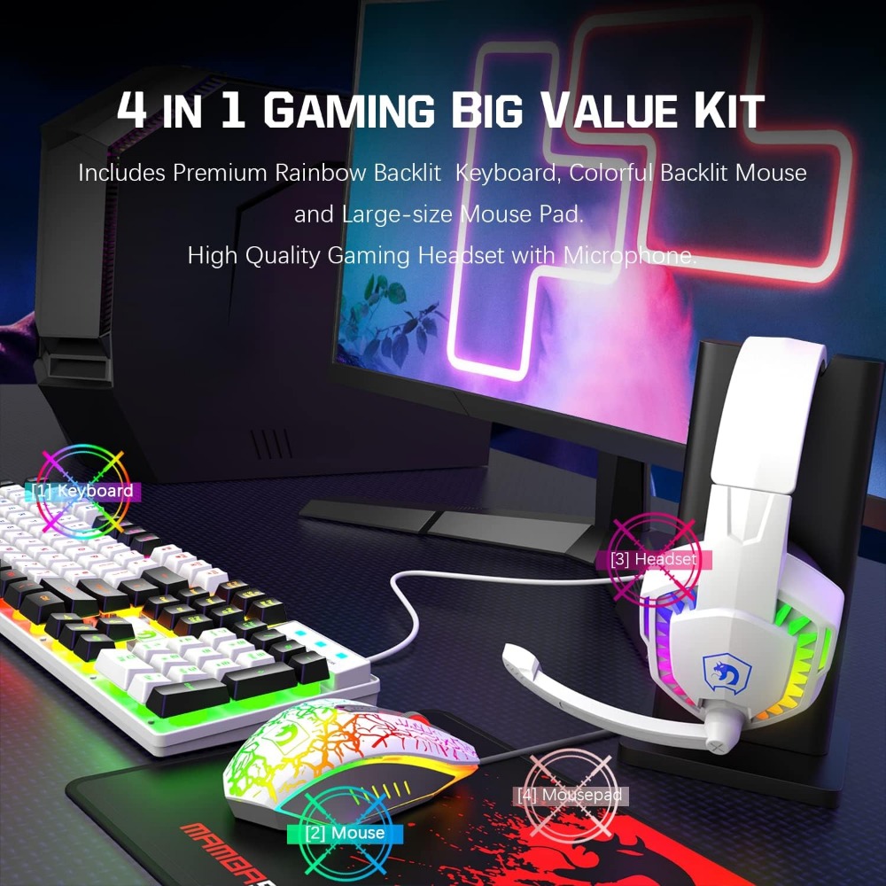 Enhanced RGB Backlit Keyboard  - Gaming Console Uk recension och pris