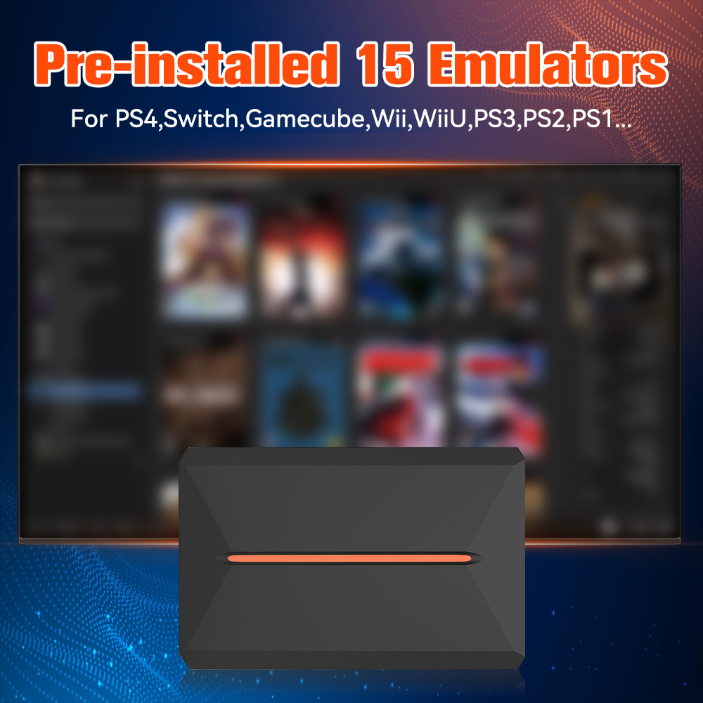 Launchbox 500GB HDD& Game Cons - Gaming Console Gs5 recension och pris