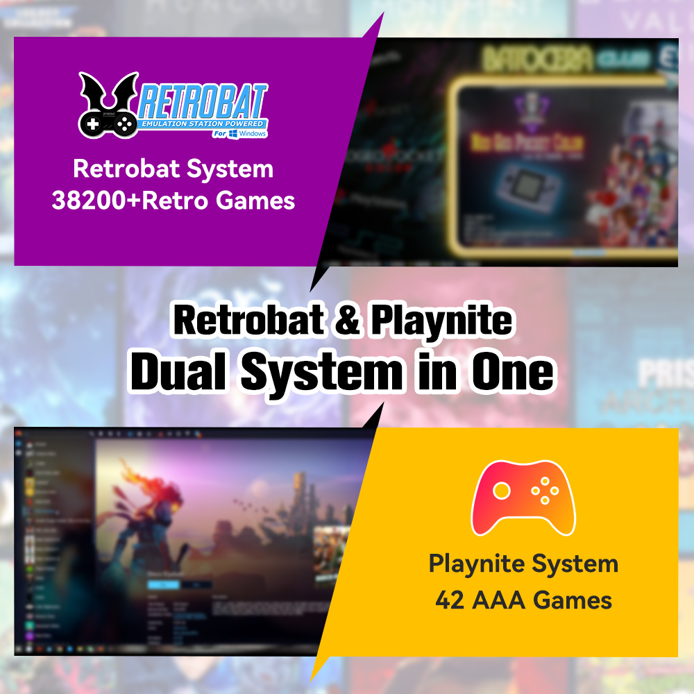Retrobat & Playnite Retro Game - Gaming Console Gs5 recension och pris