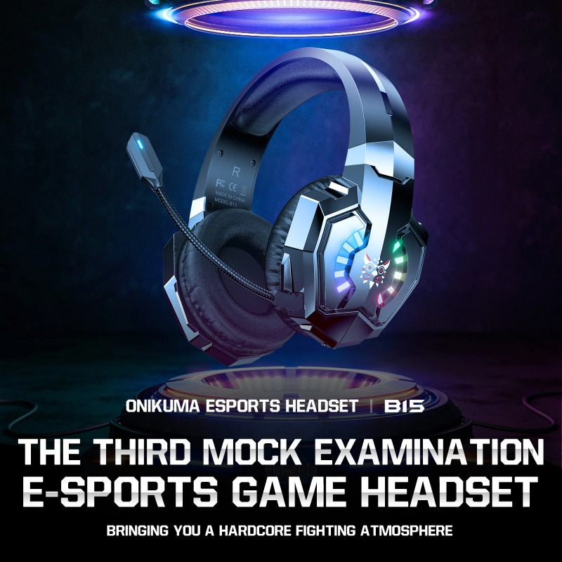 ONIKUMA B15 Gaming Headset Wir - Gaming Console Amazon recension och pris