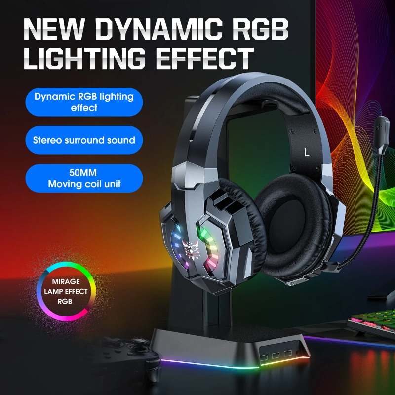 ONIKUMA B15 Gaming Headset Wir - Gaming Console Amazon recension och pris