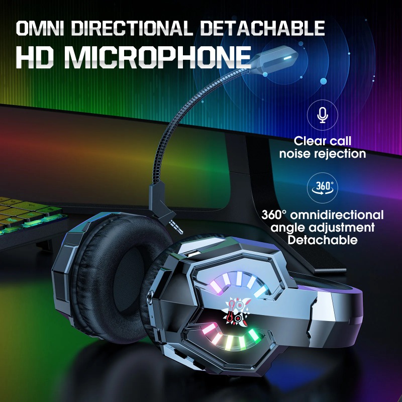 ONIKUMA B15 Gaming Headset Wir - Gaming Console Amazon recension och pris