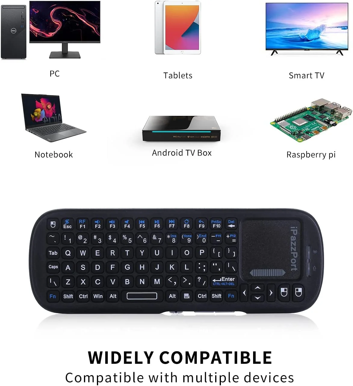 IPazzPort 2.4G Mini Wireless K - Gaming Console For Smart Tv recension och pris