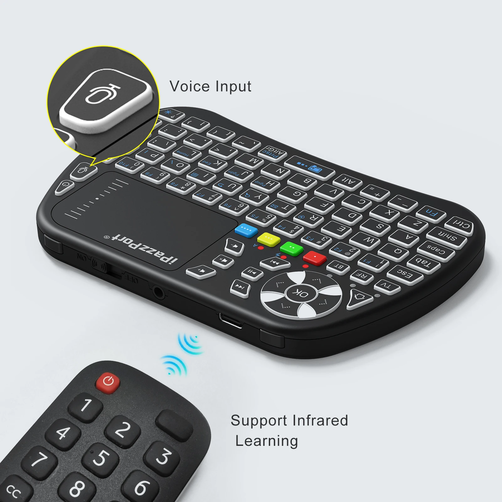 IPazzPort Bluetooth Mini Keybo - Gaming Console For Smart Tv recension och pris