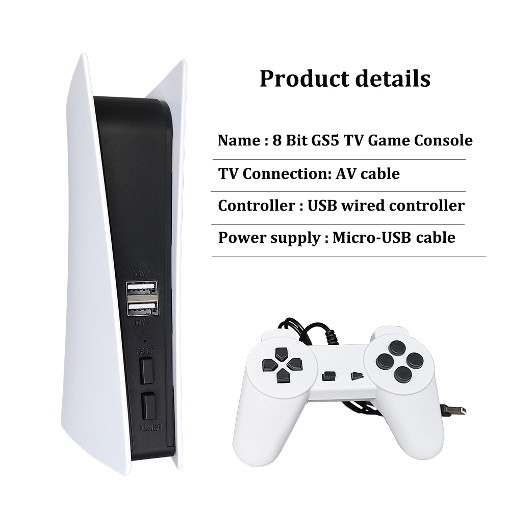 GS5 8-bit TV Video AV Output U - Gaming Console Gs5 recension och pris