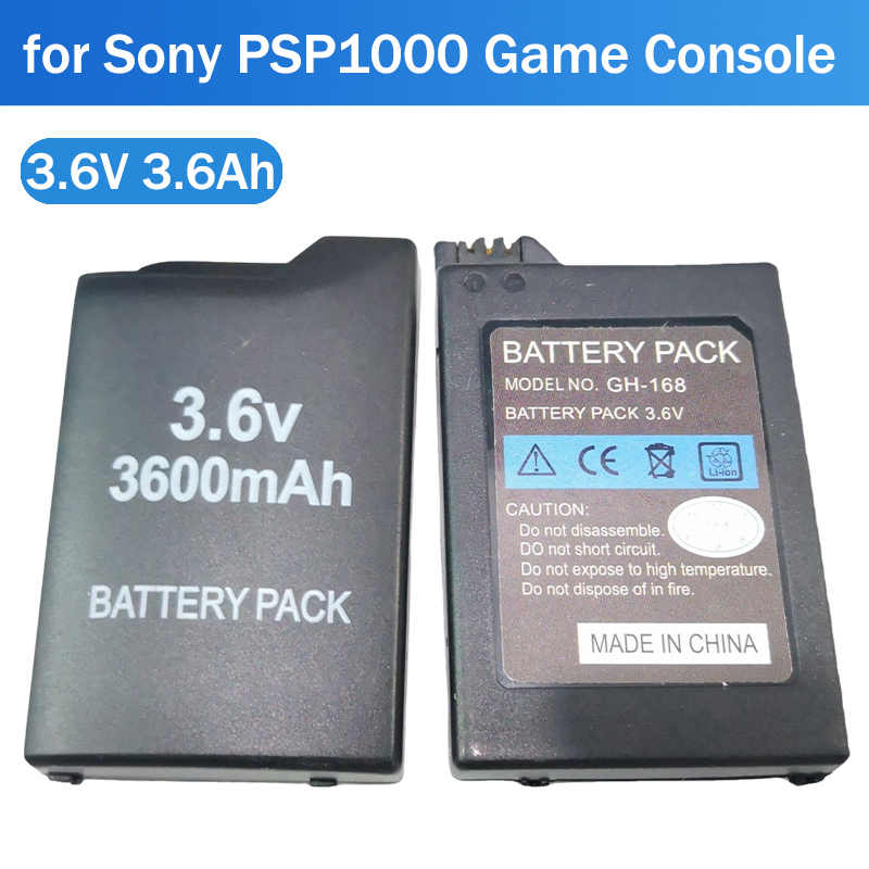 3.6V 3600mAh Battery for Sony  - Gaming Console Psp recension och pris