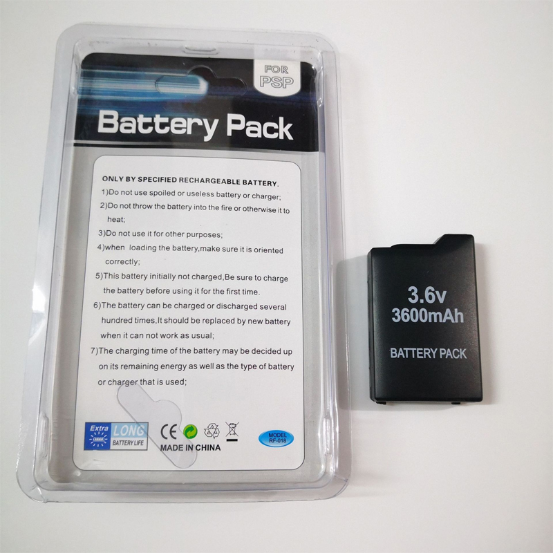 3.6V 3600mAh Battery for Sony  - Gaming Console Psp recension och pris