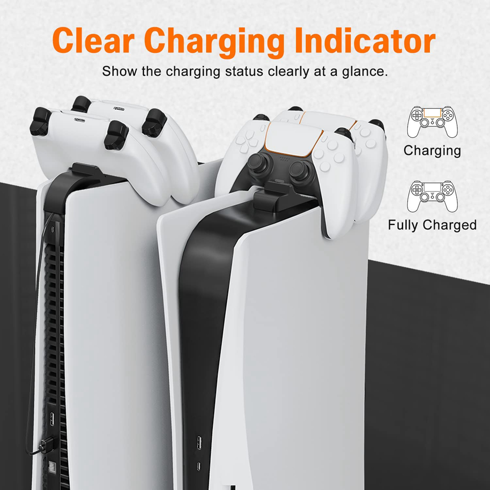for PS5 Controller Charger Gam - Controller Charging Dock recension och pris