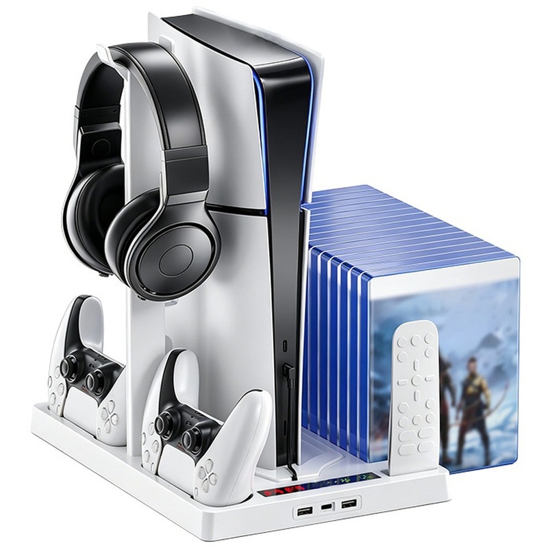Super Sale Stand for PS5pro/PS - Controller Charging Dock recension och pris