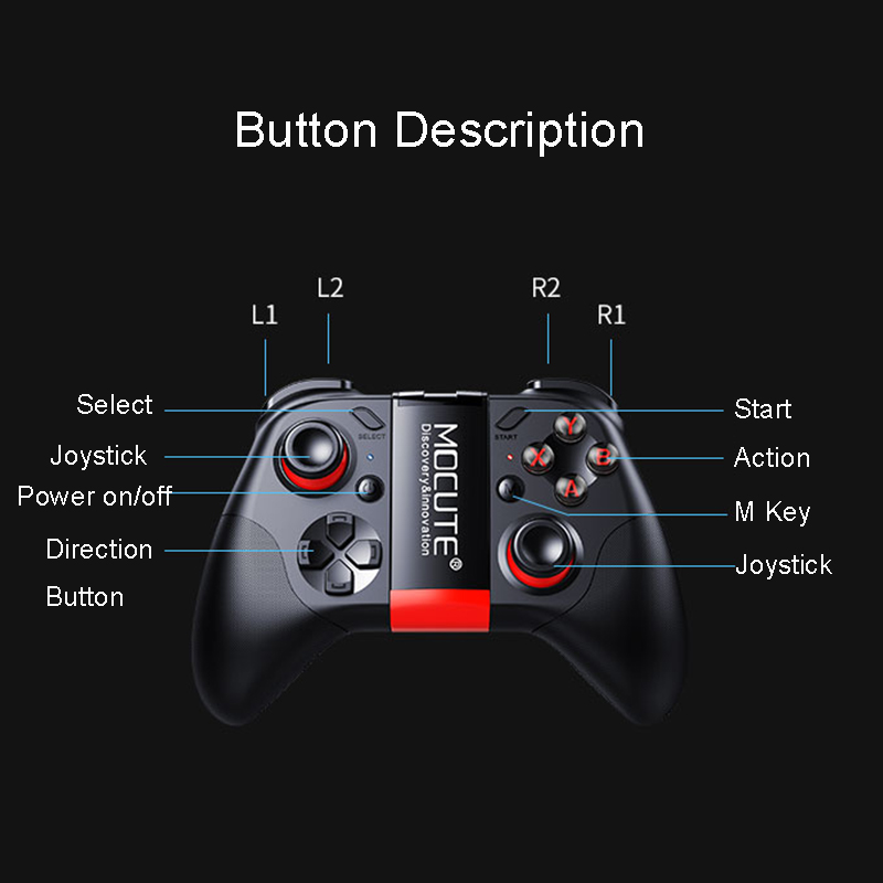 Wireless Gamepad For Cell Phon - Gaming Console For Smart Tv recension och pris