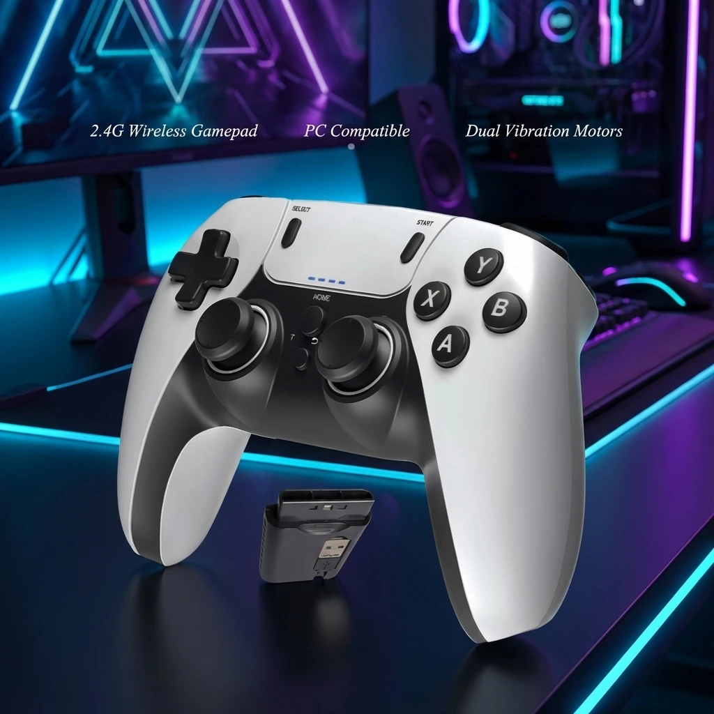 6-in-1 Dual Vibration Gamepad  - Gaming Console For Android Tv recension och pris
