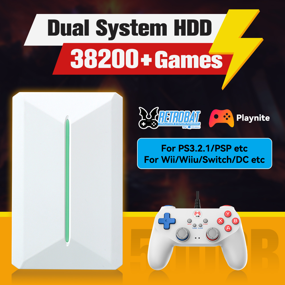 Retrobat＆Playnite System HDD R - Gaming Console Gs5 recension och pris