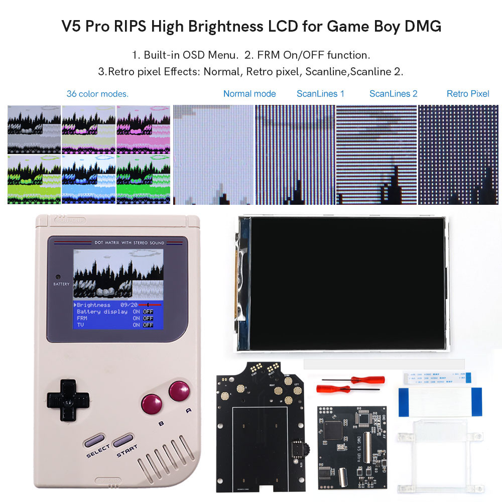 HISPEEDIDO For GB Dmg V5 Pro 3 - Gaming Console Gp Pro recension och pris