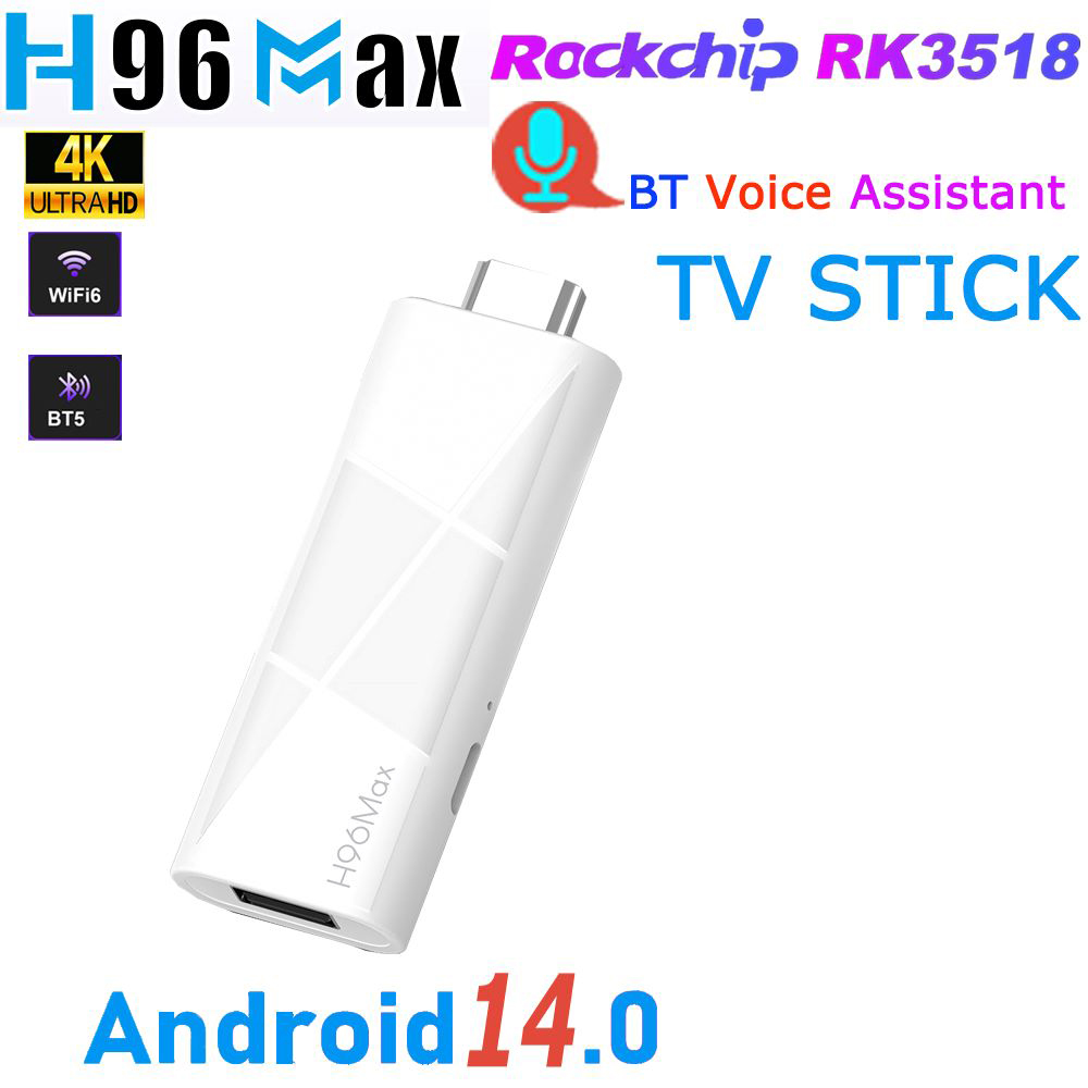 H96 Max RK3518 Android14.0 TV  - Gaming Console For Android Tv recension och pris