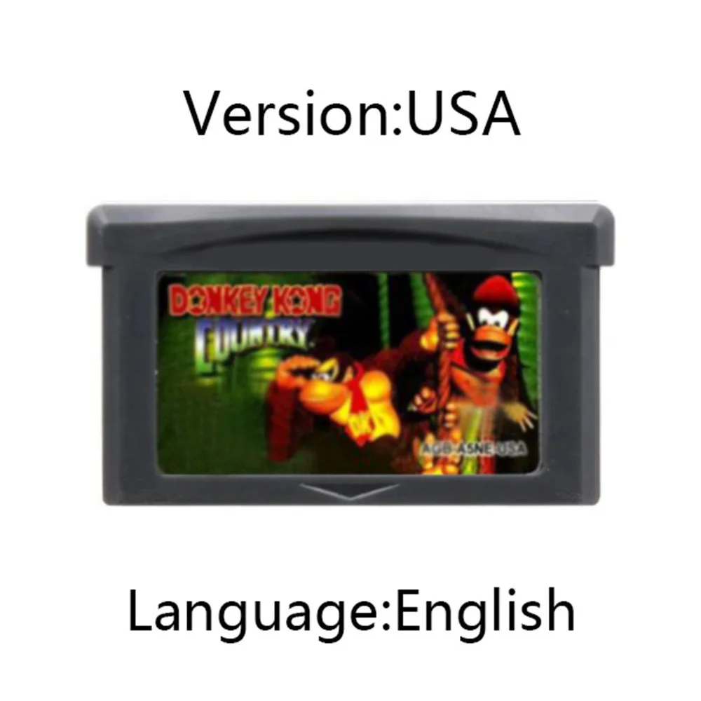Donkey Kong GBA Game 32Bit Car - Gaming Console Video recension och pris