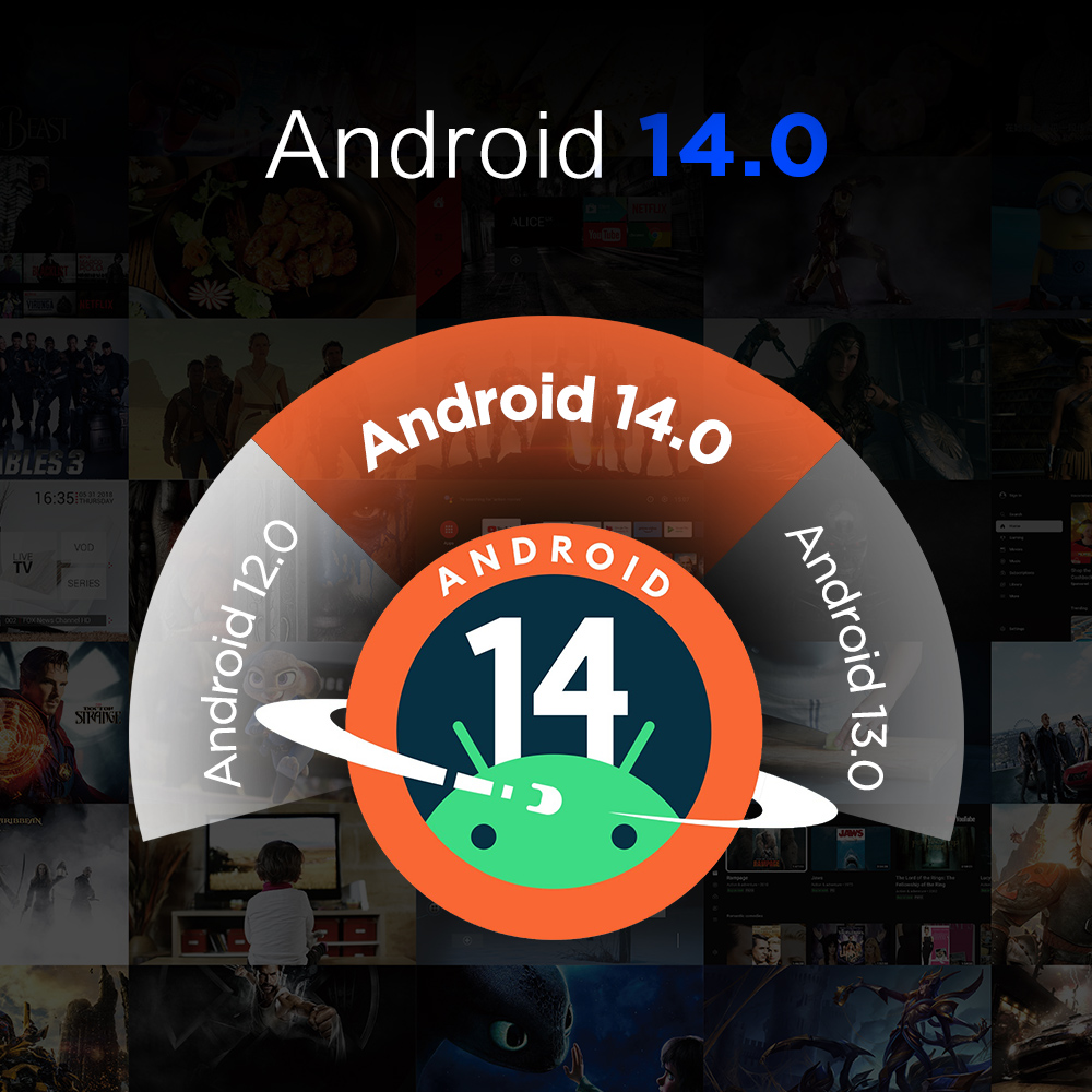 Amlogic S905Y5 Android14.0 4K  - Gaming Console For Android Tv recension och pris