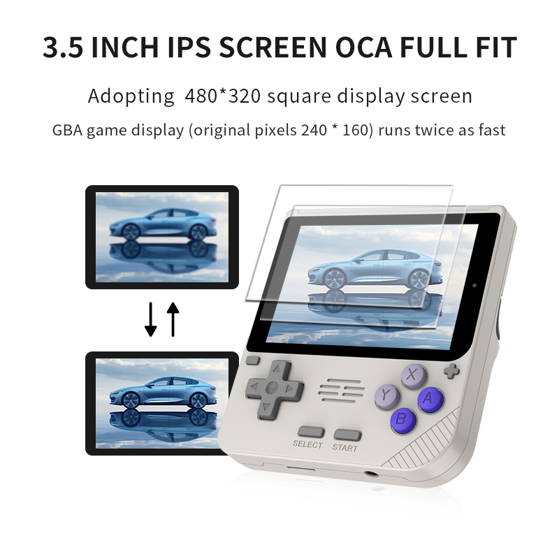 POWKIDDY V10 3.5-Inch IPS Oca  - Gaming Console Cartoon recension och pris