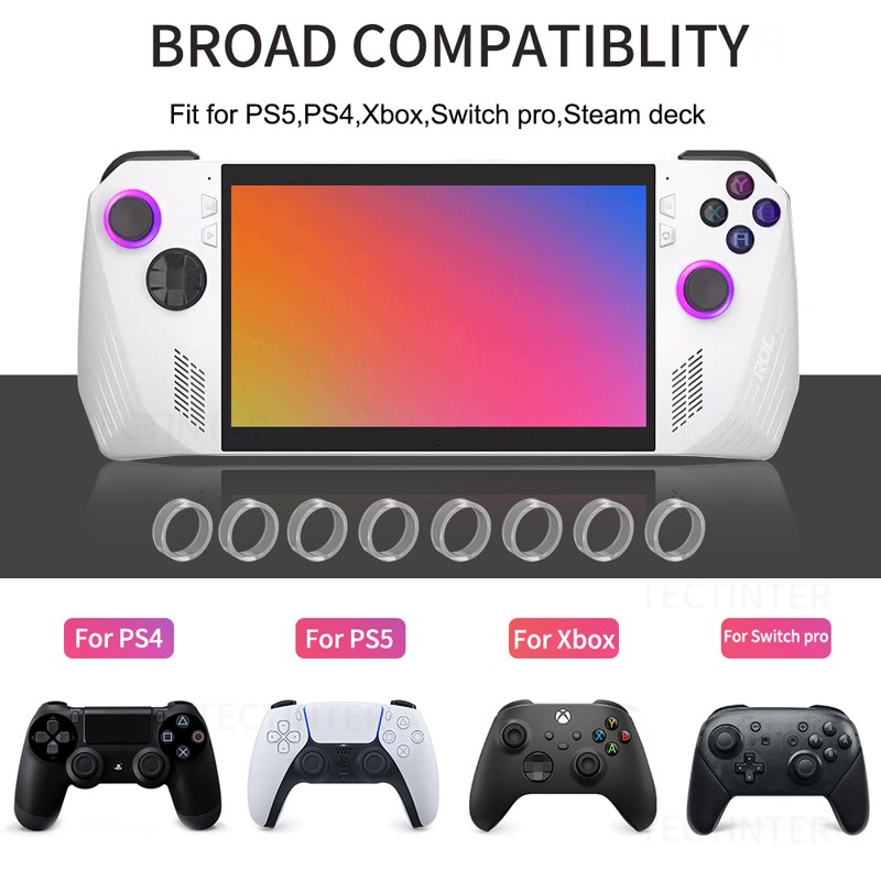 8pcs Elastic Protective Joysti - Gaming Console Best recension och pris