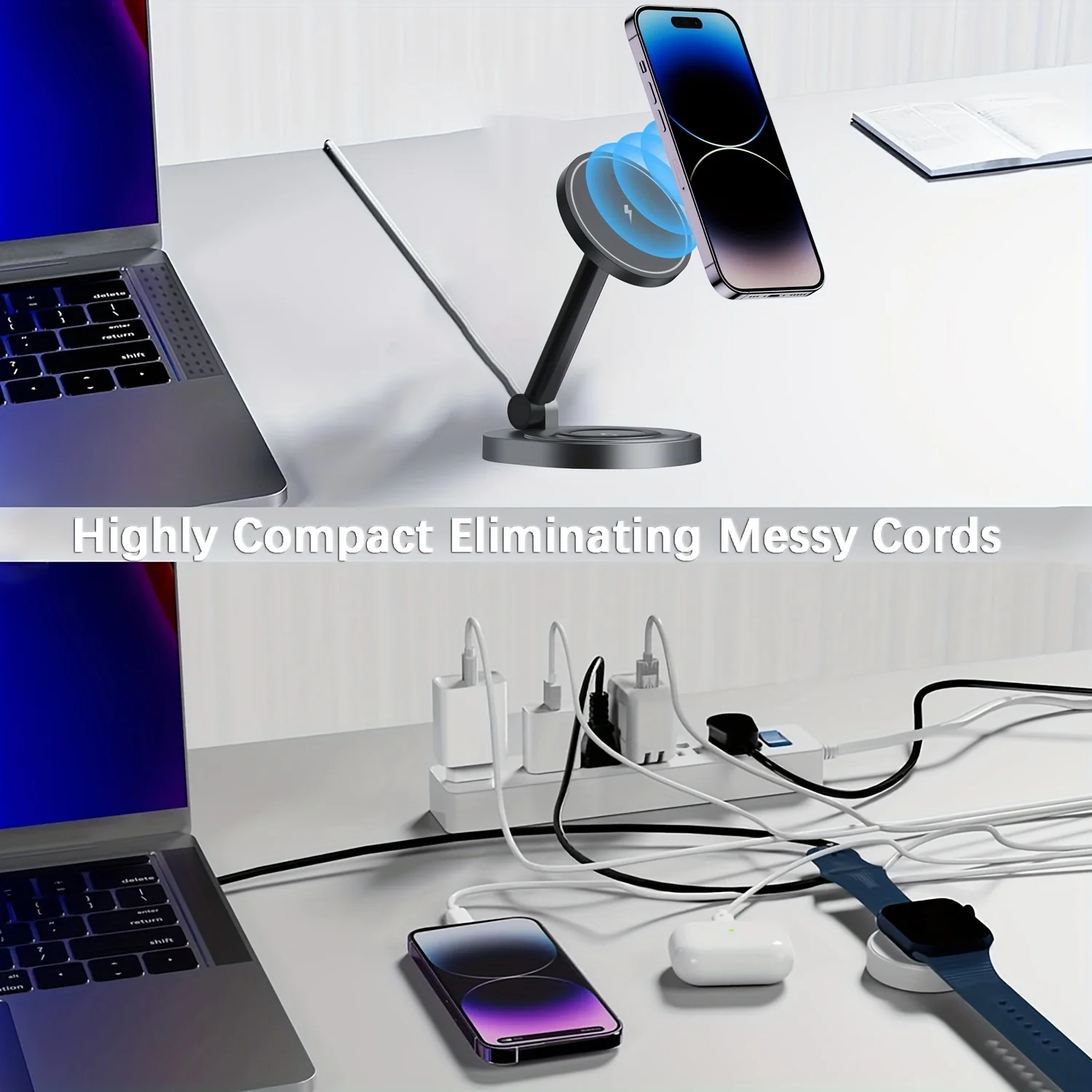 2 In 1 Magnetic Wireless Charg - Controller Charging Dock recension och pris