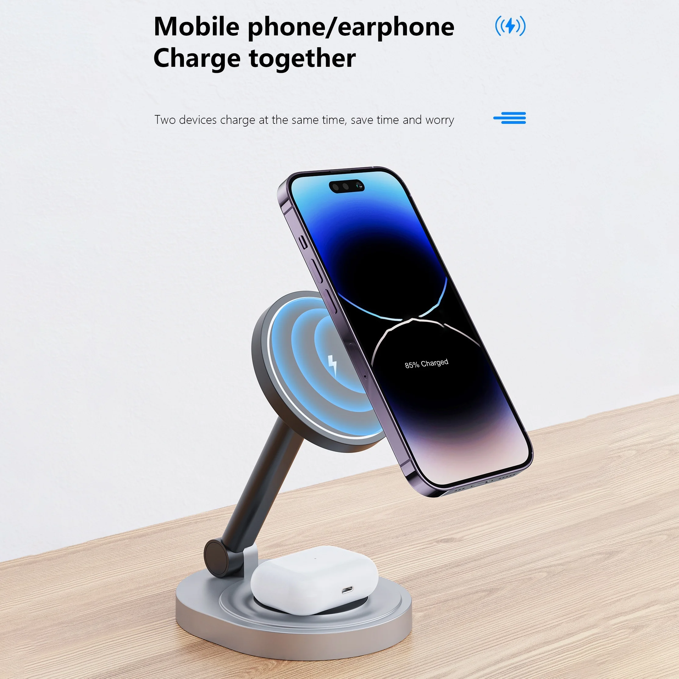 2 In 1 Magnetic Wireless Charg - Controller Charging Dock recension och pris
