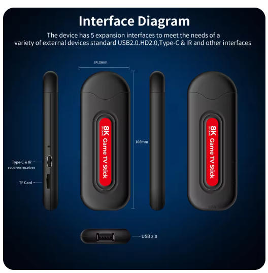 [Genuine]2026 New Q9 Pro USB2. - Gaming Console For Android Tv recension och pris