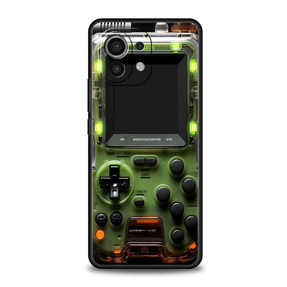 Painted Gaming Consoles Phone  - Gaming Console Cartoon recension och pris