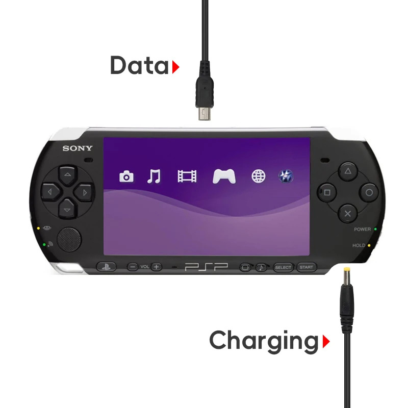 2 in 1 USB Charger For PSP 100 - Gaming Console Psp recension och pris